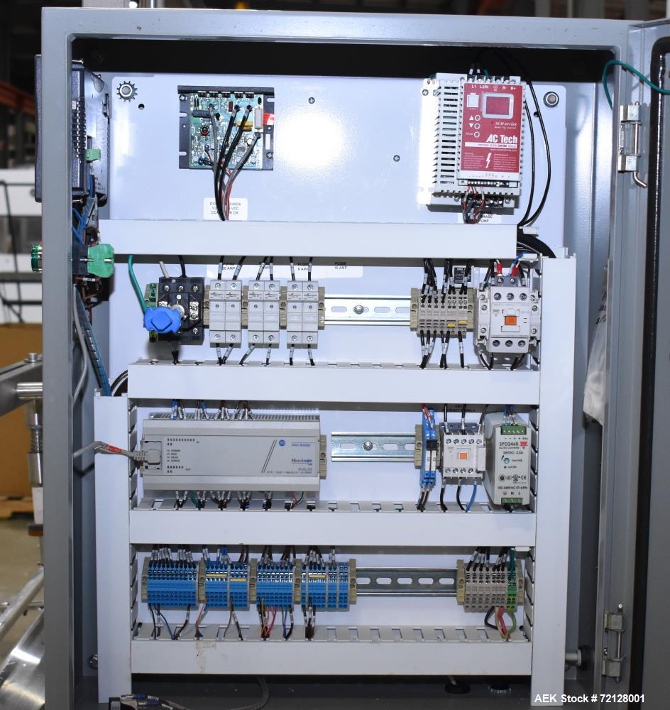 Used Epak / Apacks Econoline Inline Pressure Gravity Liquid Filling Machine